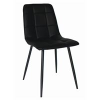 Стул Leset Скай Черный/Черный экокожа