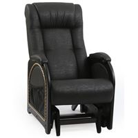 Кресло-качалка Глайдер мод_48 (Дунди-108/Венге) Коричневый