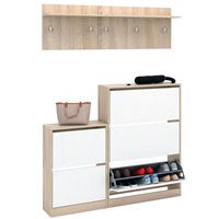 Прихожая Норта-9 дуб сонома / белый