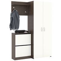 Прихожая Уно-75 венге / дуб молочный