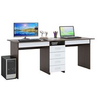 Стол для двоих Тандем-2Я (0120) венге / белый