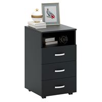 Тумба Альба-4 черный