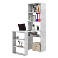 Стеллаж со столом Рикс-45 бетон