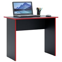 Стол письменный Милан-85 черный / красный