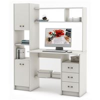 Компьютерный стол Август-3-Белый