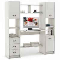 Компьютерный стол Август-7-Белый