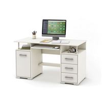 Компьютерный стол Амбер-6-Белый