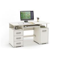 Компьютерный стол Амбер-7-Белый