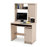 Компьютерный стол Бостон-9-Дуб-молочный
