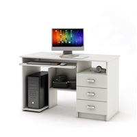 Компьютерный стол Имидж-16-Белый