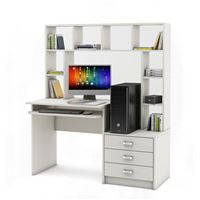 Компьютерный стол Имидж-24-Белый
