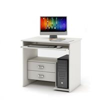 Компьютерный стол Имидж-34-Белый