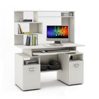 Компьютерный стол Имидж-43-Белый