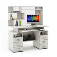 Компьютерный стол Имидж-46-Белый