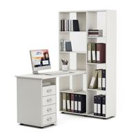 Компьютерный стол Оксфорд-2-Белый