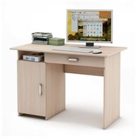 Письменный стол Лайт-2Я-Дуб-молочный