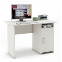 Письменный стол Лайт-3-Белый