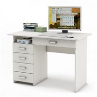 Письменный стол Лайт-4Я-Белый