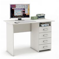 Письменный стол Лайт-5-Белый