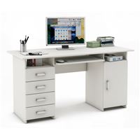 Письменный стол Лайт-8К-Белый