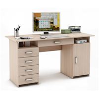 Письменный стол Лайт-8Я-Дуб-молочный