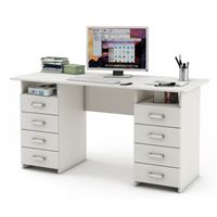 Письменный стол Лайт-9-Белый