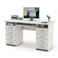 Письменный стол Лайт-9К-Белый