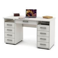 Письменный стол Остин-6Я-Белый
