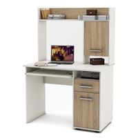 Письменный стол Остин-9-Белый/Дуб-сонома