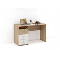 Письменный стол Тунис-4-Дуб-сонома/Белый