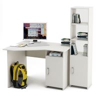 Уголок школьника Лайт-17 (УСЛТ-17 + СТЛТ-1)-Белый