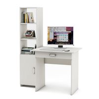 Уголок школьника Лайт-1Я (ПСЛТ-1Я + СТЛТ-1)-Белый