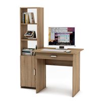 Уголок школьника Лайт-1Я (ПСЛТ-1Я + СТЛТ-1)-Дуб сонома