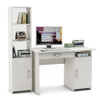 Уголок школьника Лайт-3Я (ПСЛТ-3Я + СТЛТ-1)-Белый