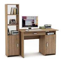 Уголок школьника Лайт-3Я (ПСЛТ-3Я + СТЛТ-1)-Дуб сонома