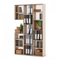 Стеллаж Феликс-1-Дуб-молочный