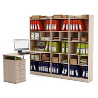 Стол Атлант-1866 (АТЛ-1 + АТЛ-8 + АТЛ-6+ АТЛ-6)-Дуб-молочный