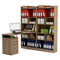 Стол Атлант-188 (АТЛ-1 + АТЛ-8 + АТЛ-8)-Дуб-сонома