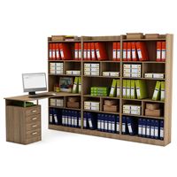 Стол Атлант-1888 (АТЛ-1 + АТЛ-8 + АТЛ-8 + АТЛ-8)-Дуб-сонома