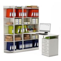 Стол Атлант-2843 (АТЛ-2 + АТЛ-8 + АТЛ-4 + АТЛ-3)-Белый