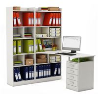 Стол Атлант-286 (АТЛ-2 + АТЛ-8 + АТЛ-6)-Белый