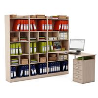 Стол Атлант-2866 (АТЛ-2 + АТЛ-8 + АТЛ-6+ АТЛ-6)-Дуб-молочный