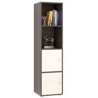 Стеллаж Прайм-41-1 венге / дуб молочный