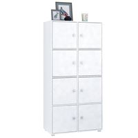 Стеллаж Прайм-42-5 белый