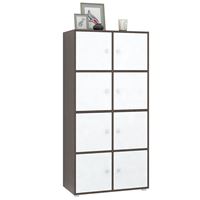 Стеллаж Прайм-42-5 венге / белый