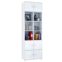 Стеллаж Прайм-62-1 белый