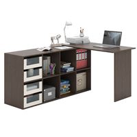 Угловой стол Прайм-51 венге / дуб молочный