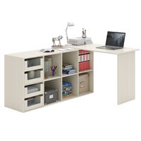 Угловой стол Прайм-51 дуб молочный