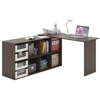 Угловой стол Прайм-73 венге / дуб молочный