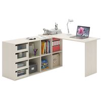 Угловой стол Прайм-73 дуб молочный